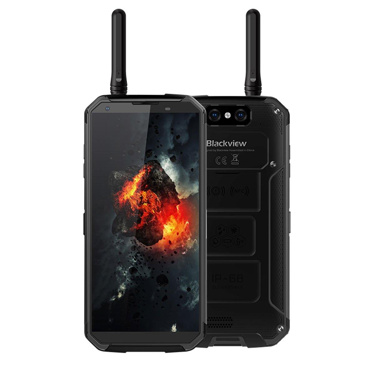 Smart Way Radio Mobile Phone Walkie Talkie with SIM Card 2.5 inch 3500mAh for Radio Communication - 2