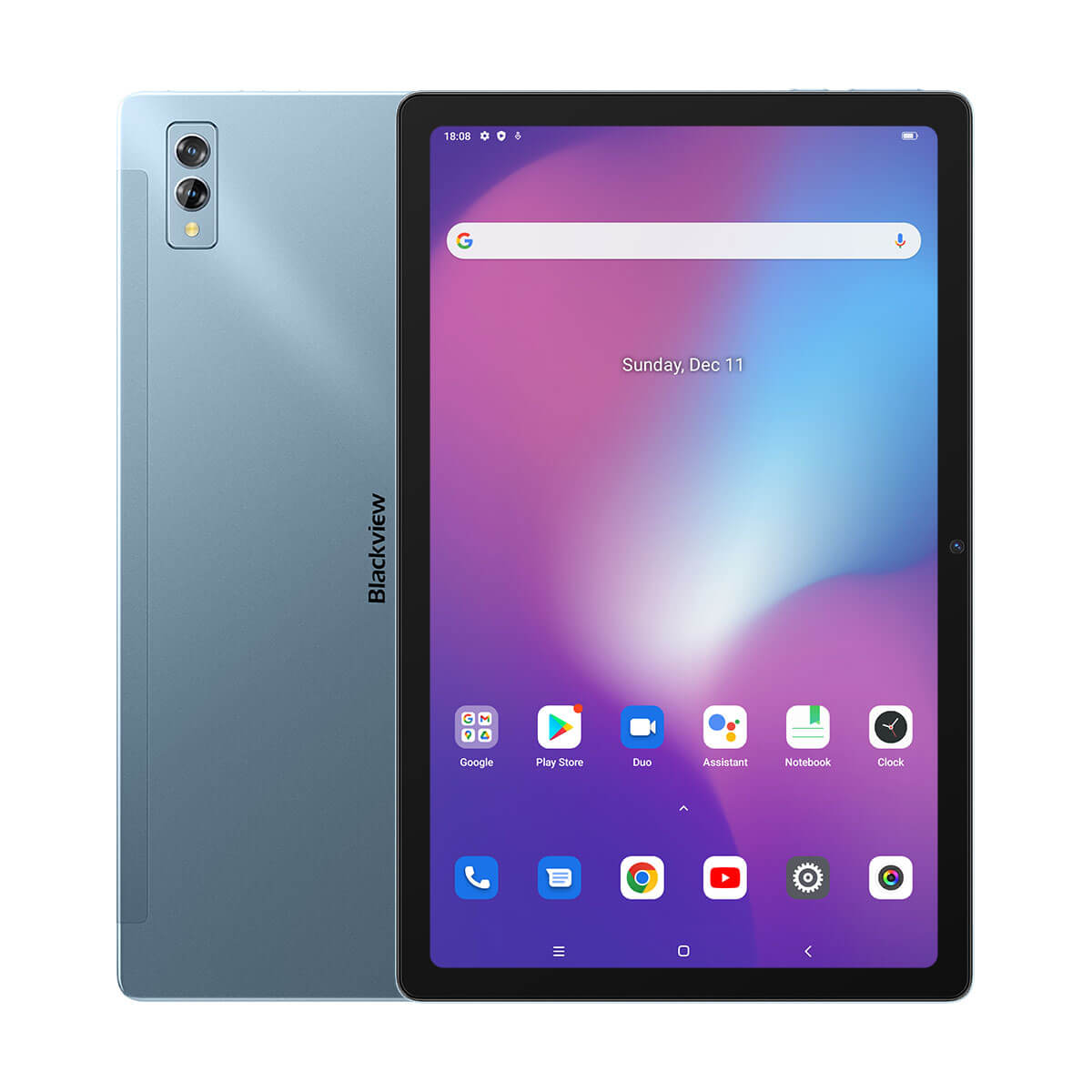 Blackview Tab 11 WiFi 2024 Tablets Android 12 Tablet 10.36 Pulgadas,  14(8+6) GB RAM+256GB ROM (1TB TF), Cámara 16MP+16MP, 8380mAh, Dual WiFi,  Face ID