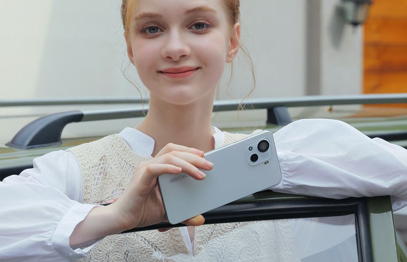 Angel White Phone light and thin good look phones with long battery life