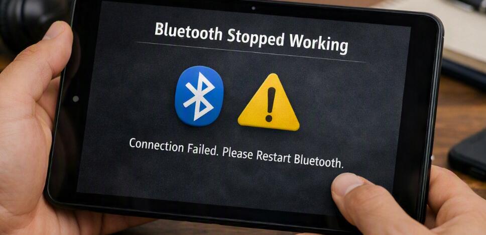 Bluetooth stop working on your tablet? Here's how to fix