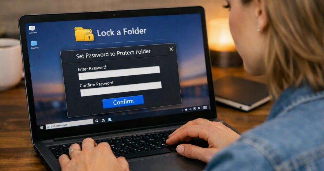 How to lock a folder or a file in a Windows PC?