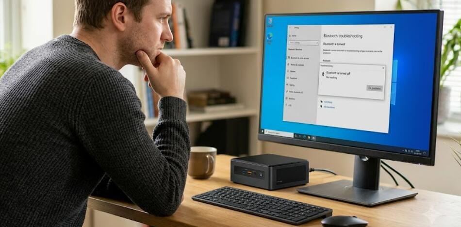 How to fix Bluetooth not working on a Windows mini PC?