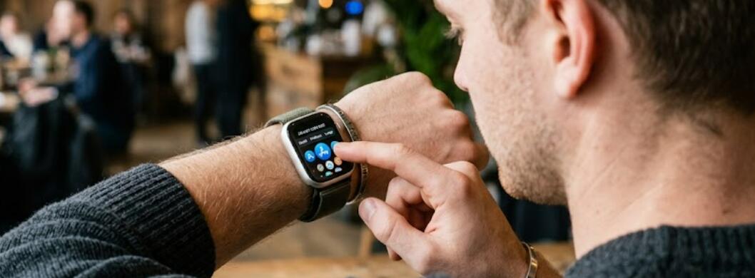 How to adjust the app icon size on your smartwatch?
