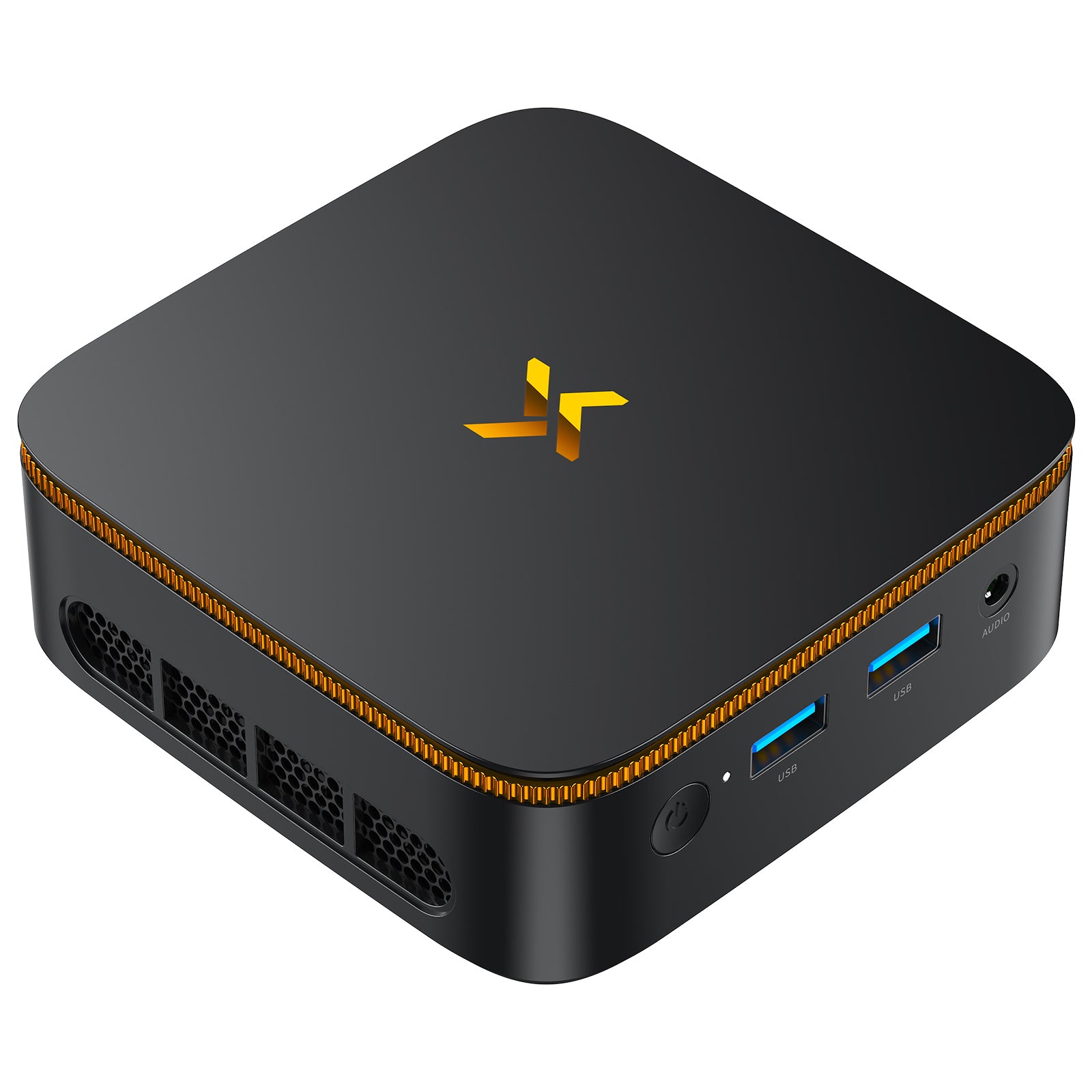 Huidun Mini PC H50, AMD Ryzen 3 3300U, 16GB RAM 512GB SSD, Mini Desktop Computer, Dual 4K Display(HDMI 2.0), WiFi+BT(RTL8852BE), Windows 11 Pro, 3-Year Warranty, VESA Mount for Monitor/Laptop