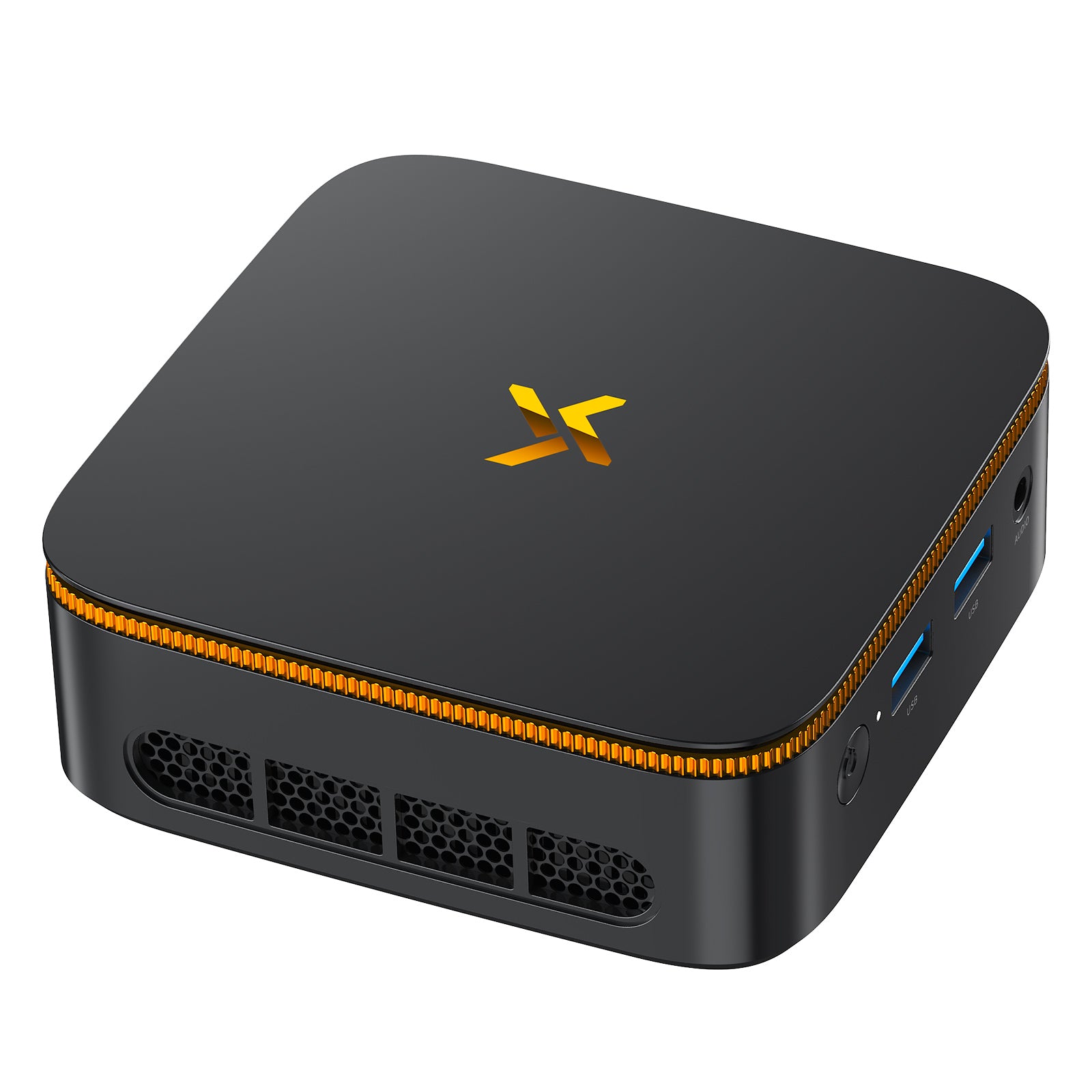 Huidun Mini-PC H50, AMD Ryzen 3 3300U, 16 GB RAM, 512 GB SSD, Mini-Desktop-Computer, Dual 4K Display (HDMI 2.0), WiFi+BT (RTL8852BE), Windows 11 Pro, 3 Jahre Garantie, VESA-Halterung für Monitor/Laptop