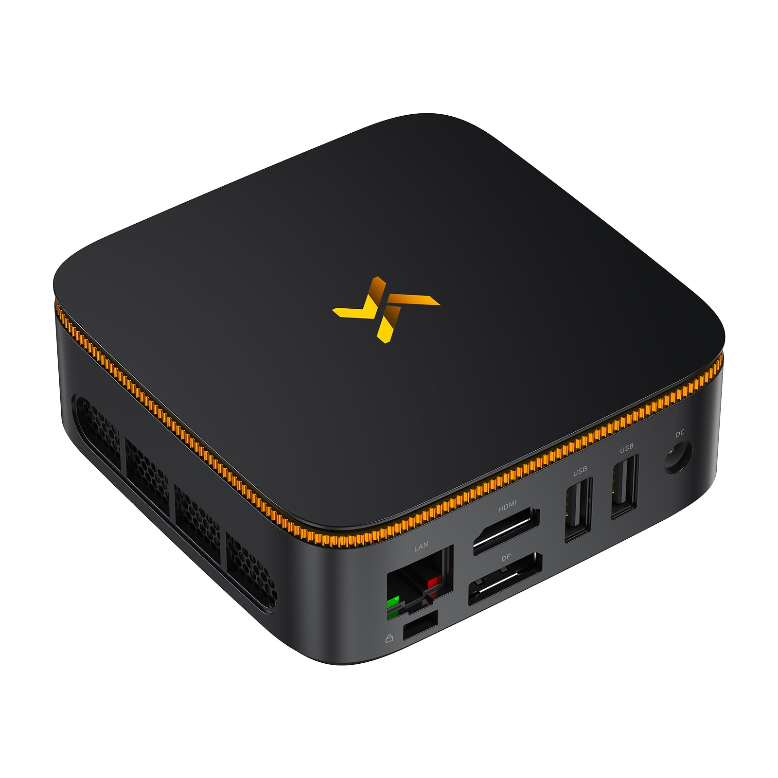 Huidun Mini PC H50, AMD Ryzen 3 3300U, 16GB RAM 512GB SSD, Mini Desktop Computer, Dual 4K Display(HDMI 2.0), WiFi+BT(RTL8852BE), Windows 11 Pro, 3-Year Warranty, VESA Mount for Monitor/Laptop