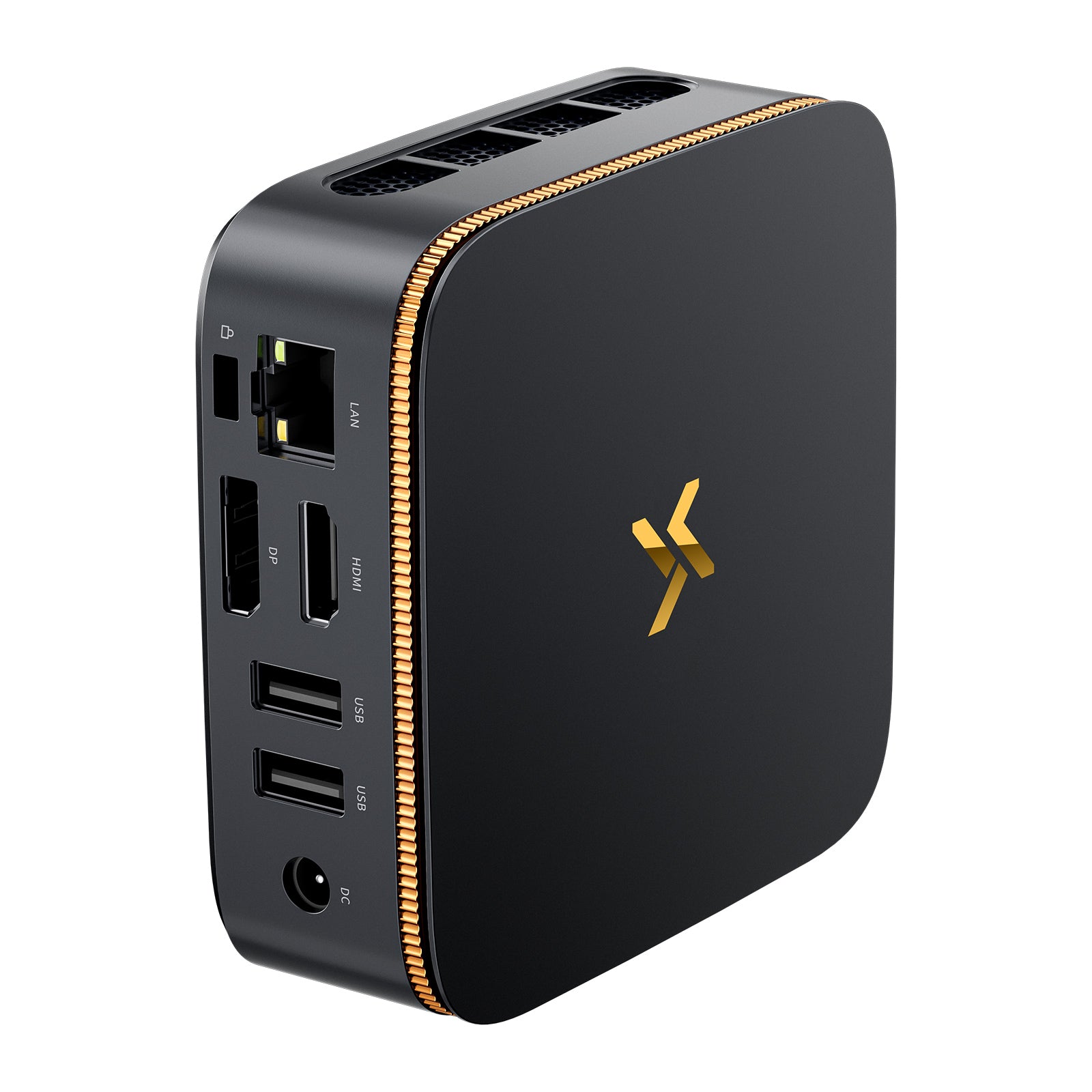 Huidun Mini-PC H50, AMD Ryzen 3 3300U, 16 GB RAM, 512 GB SSD, Mini-Desktop-Computer, Dual 4K Display (HDMI 2.0), WiFi+BT (RTL8852BE), Windows 11 Pro, 3 Jahre Garantie, VESA-Halterung für Monitor/Laptop