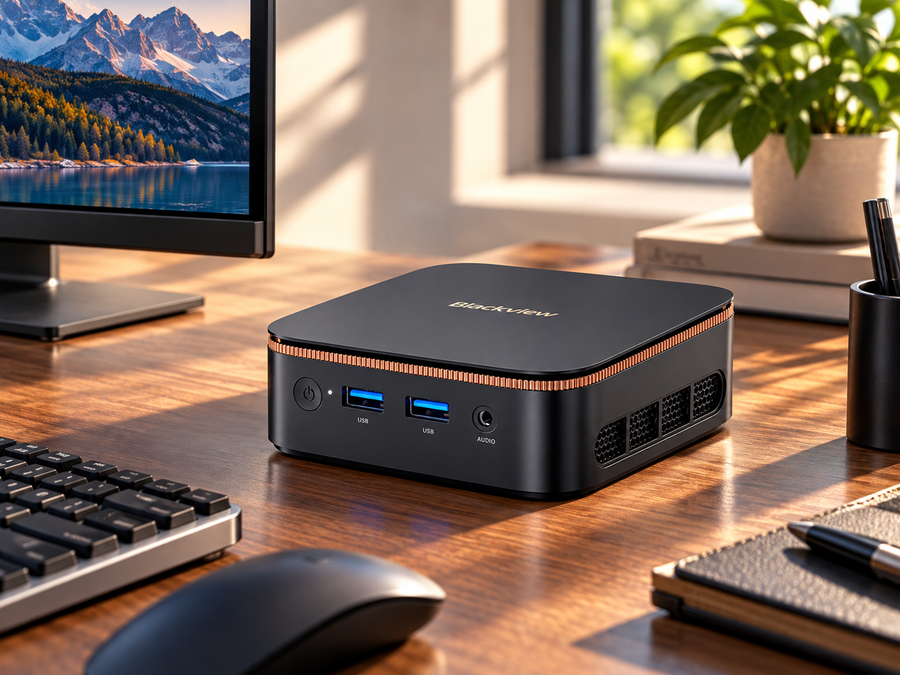 Blackview MP20 Intel/AMD CPU Windows 11 Pro VESA Mount Support Mini PC