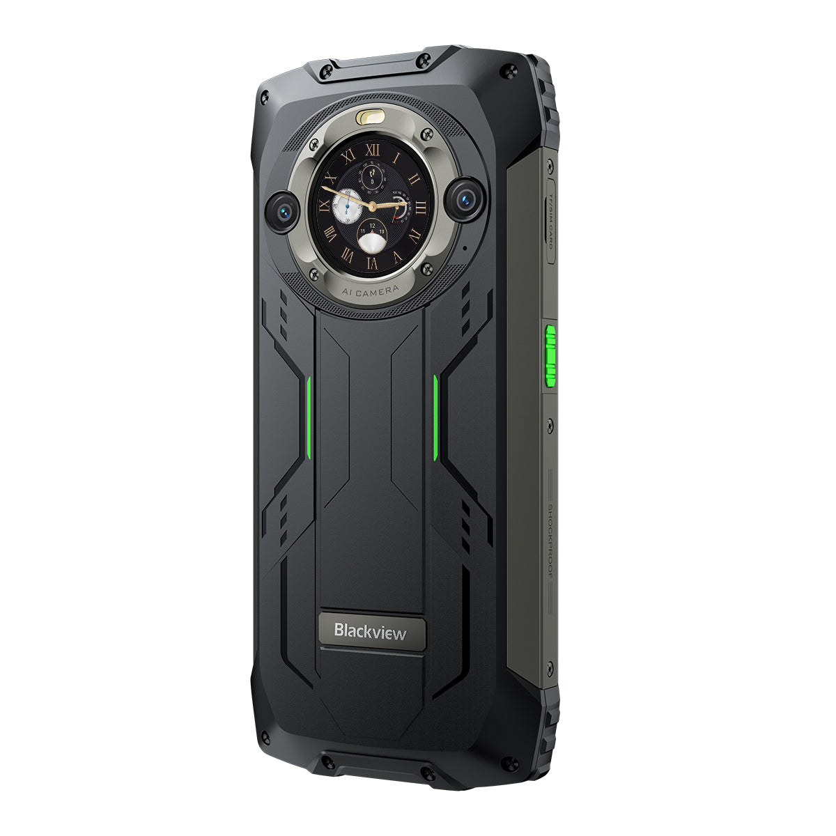 Blackview BV9300 Pro 8/12GB+256GB 6.7-Inch Main & 1.3-inch Round Secondary Display Built-in 100LM Flashlight 15080mAh Rugged 4G Cellphone