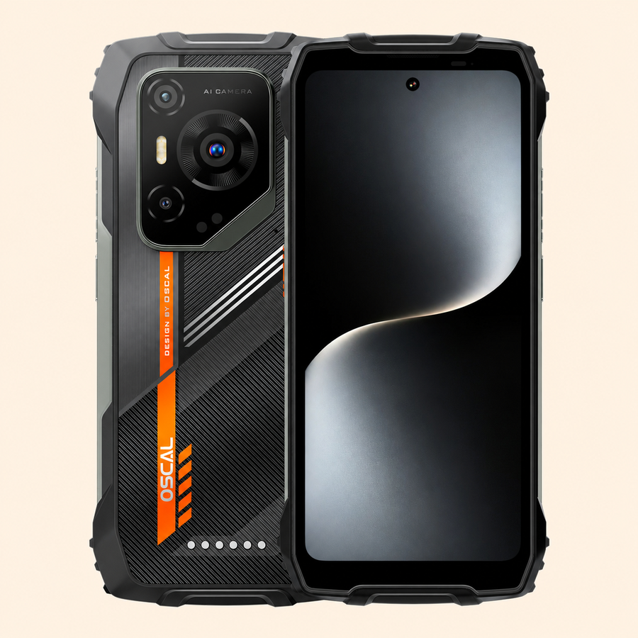Oscal Pilot 3 6.78-inch MediaTek Dimensity 6300 12GB+256GB 50MP+20MP Night Vision Camera 7500mAh 5G AI Rugged Phone