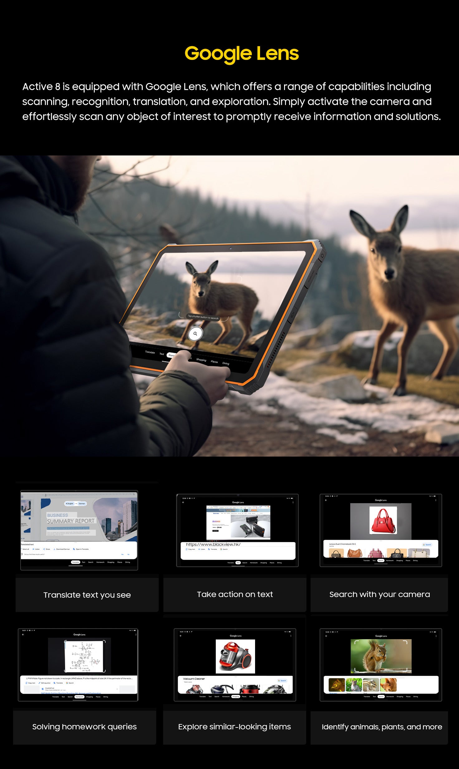 Blackview Active 8 Rugged Tablet PC
