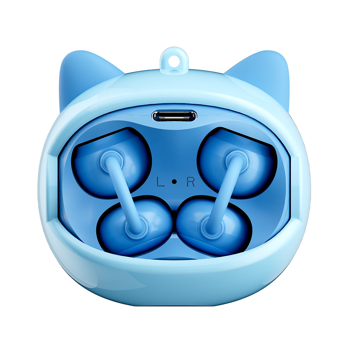 Blackview AirBuds K1 IPX4 Waterproof Kids Open-Ear Clip-On Earbuds Built-In Lanyard