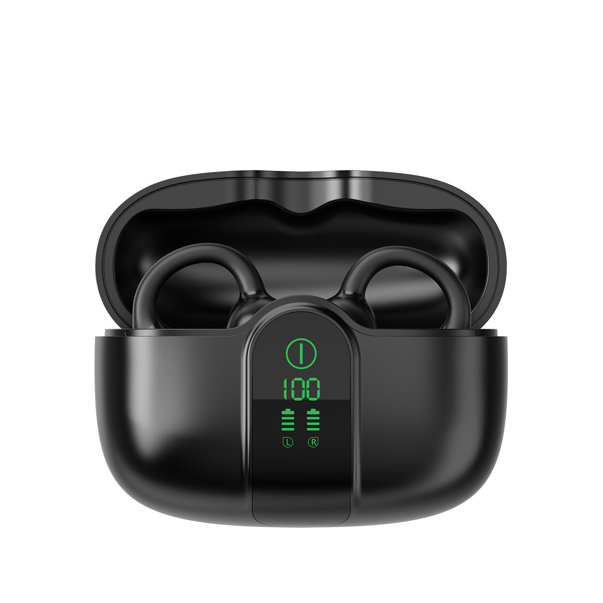 Blackview AirBuds 15 IPX5 Waterproof LED Display Bluetooth 6.0 Clip-on OWS Earbuds