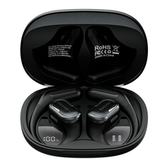 Blackview AirBuds 300 IPX5 vedenkestävät älykkäät digitaaliset virranäytöllä varustetut ENC-melunvaimennusmikrofonilla Bluetooth 6.0 avoimet OWS-kuulokkeet