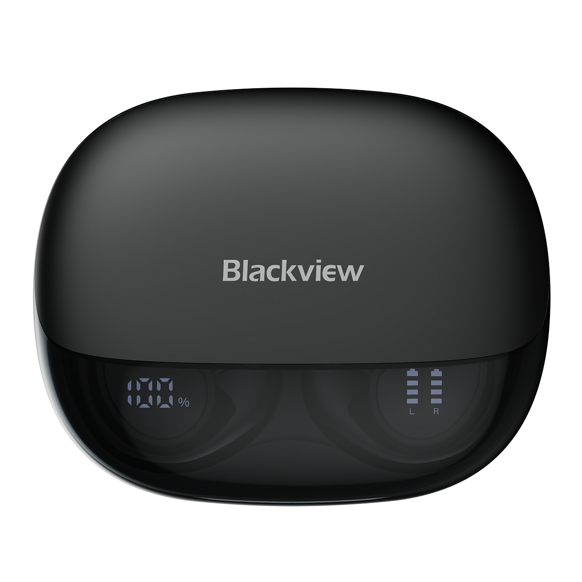 Blackview AirBuds 300 IPX5 Waterproof Smart Digital Power Display ENC Noise Cancellation Microphone Bluetooth 6.0 Open-ear OWS Earbuds