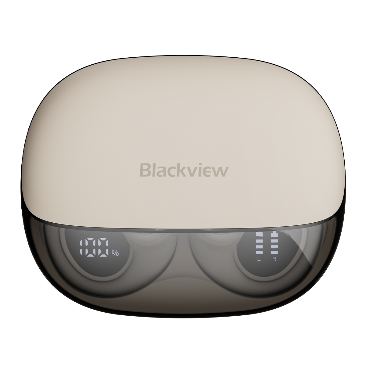 Blackview AirBuds 300 IPX5 Waterproof Smart Digital Power Display ENC Noise Cancellation Microphone Bluetooth 6.0 Open-ear OWS Earbuds