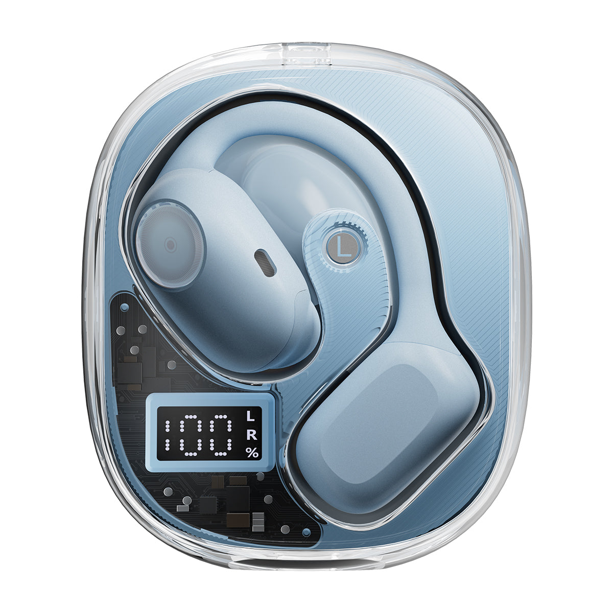 Blackview AirBuds 100 IP68 Waterproof Bluetooth 5.3 Open-ear TWS Earbuds with Earhooks