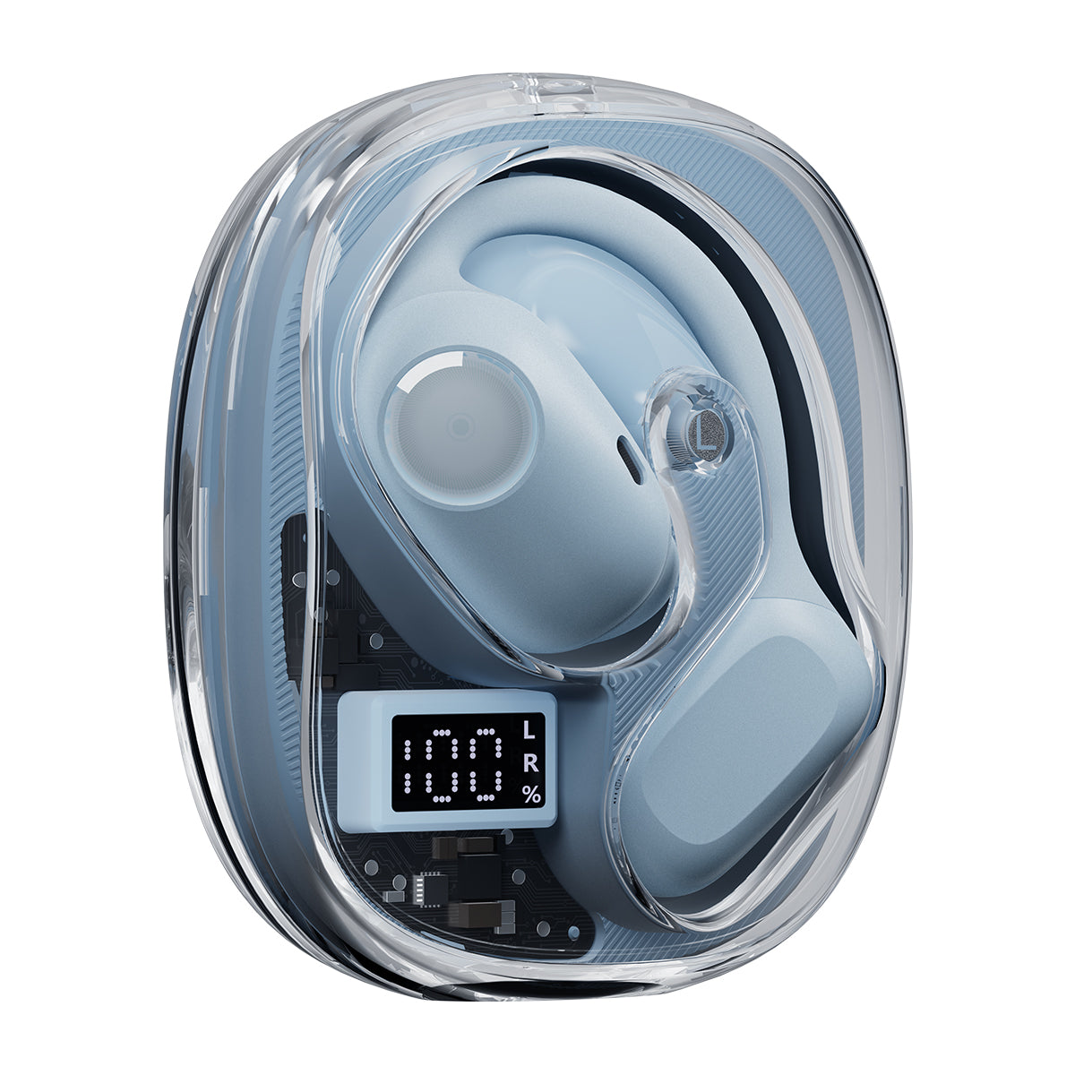 Blackview AirBuds 100 IP68 Waterproof Bluetooth 5.3 Open-ear TWS Earbuds with Earhooks