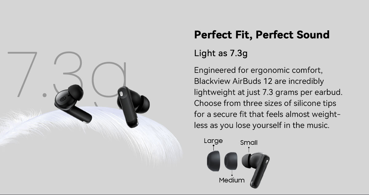 Blackview Airbuds 12 IPX7 In-Ear TWS-Ohrhörer