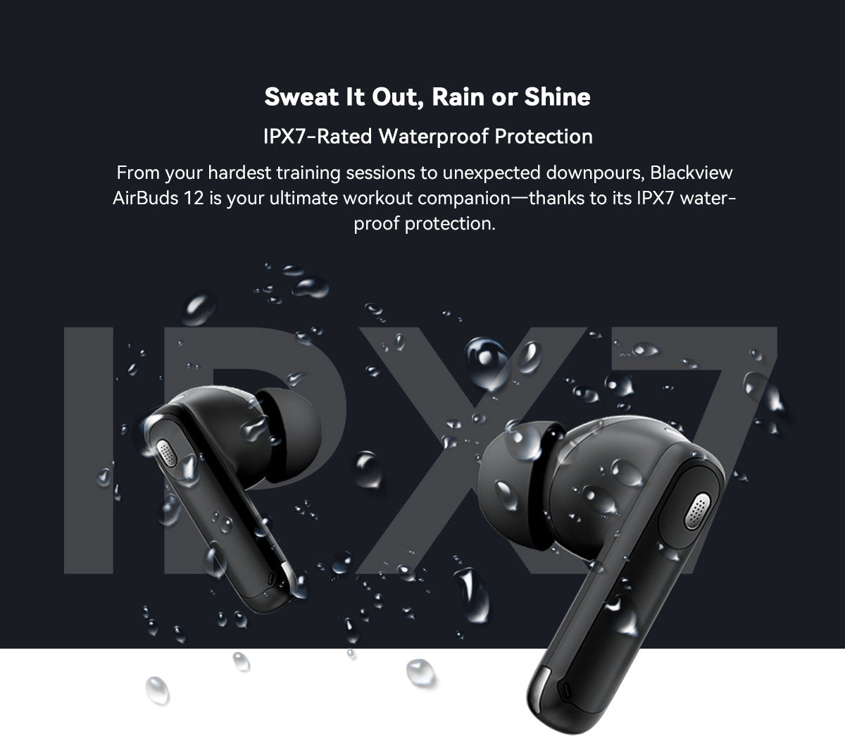 Blackview Airbuds 12 IPX7 In-Ear TWS-Ohrhörer