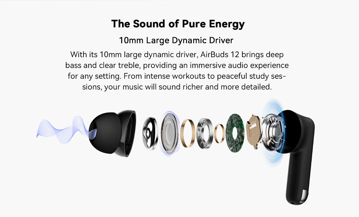 Blackview Airbuds 12 IPX7 In-Ear TWS-Ohrhörer