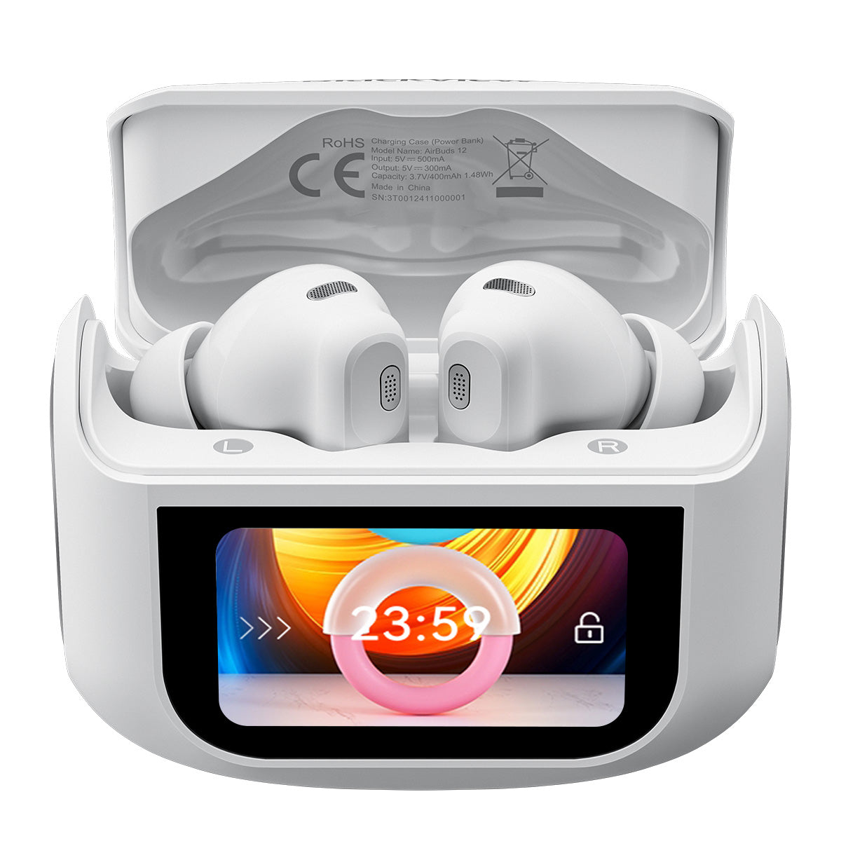 Blackview AirBuds 12 IPX7 Waterproof ANC/ENC Noise Cancellation In-ear TWS Earbuds