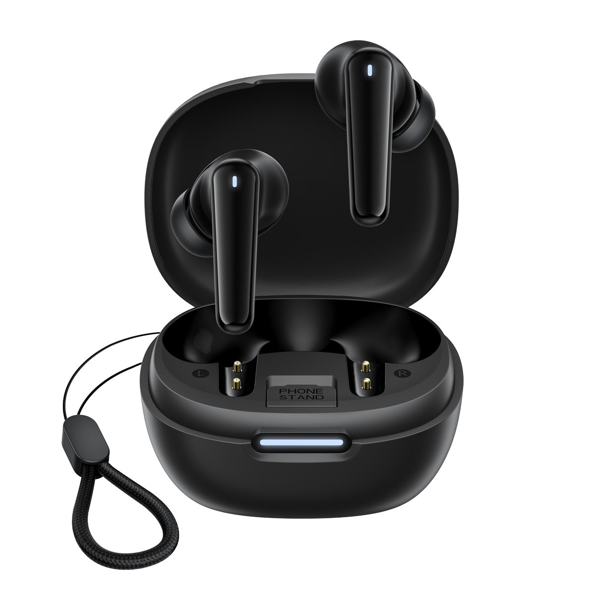 Blackview AirBuds 17 IPX4 Waterproof ANC & ENC Dual Noise Control In-ear TWS Earbuds Built-In Phone Stand