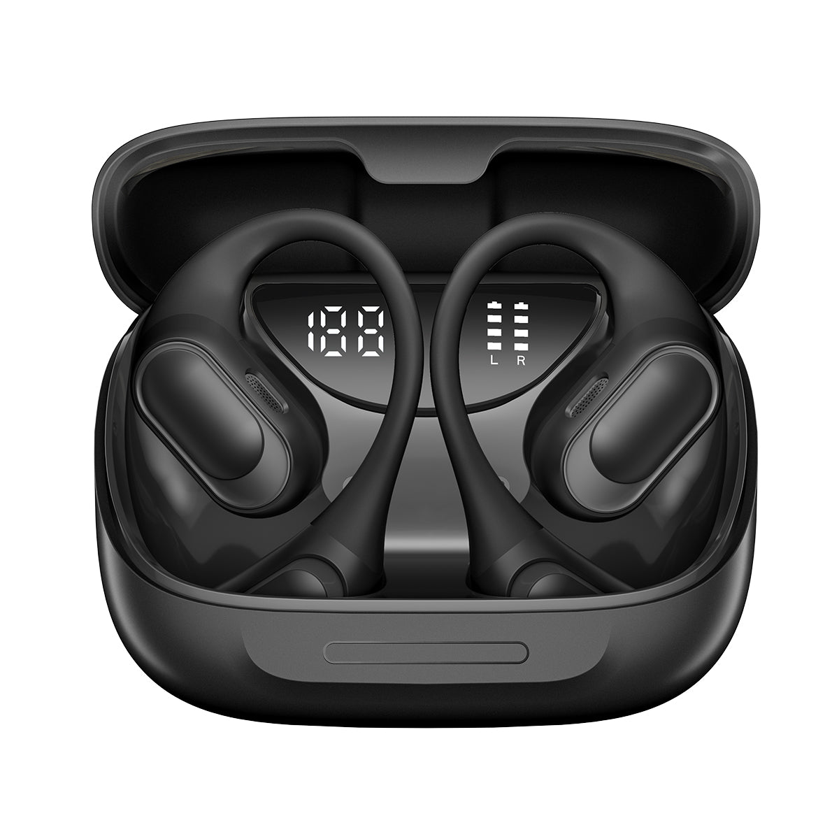 Blackview AirBuds 200 IP68 Waterproof AI-powered ENC Bluetooth 5.4 Open-ear OWS Earbuds