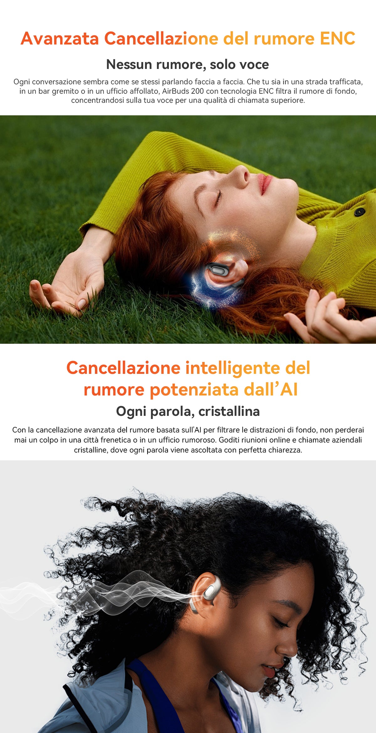 Blackview Airbuds 200 IP68 auricolari TWS impermeabili a orecchio aperto