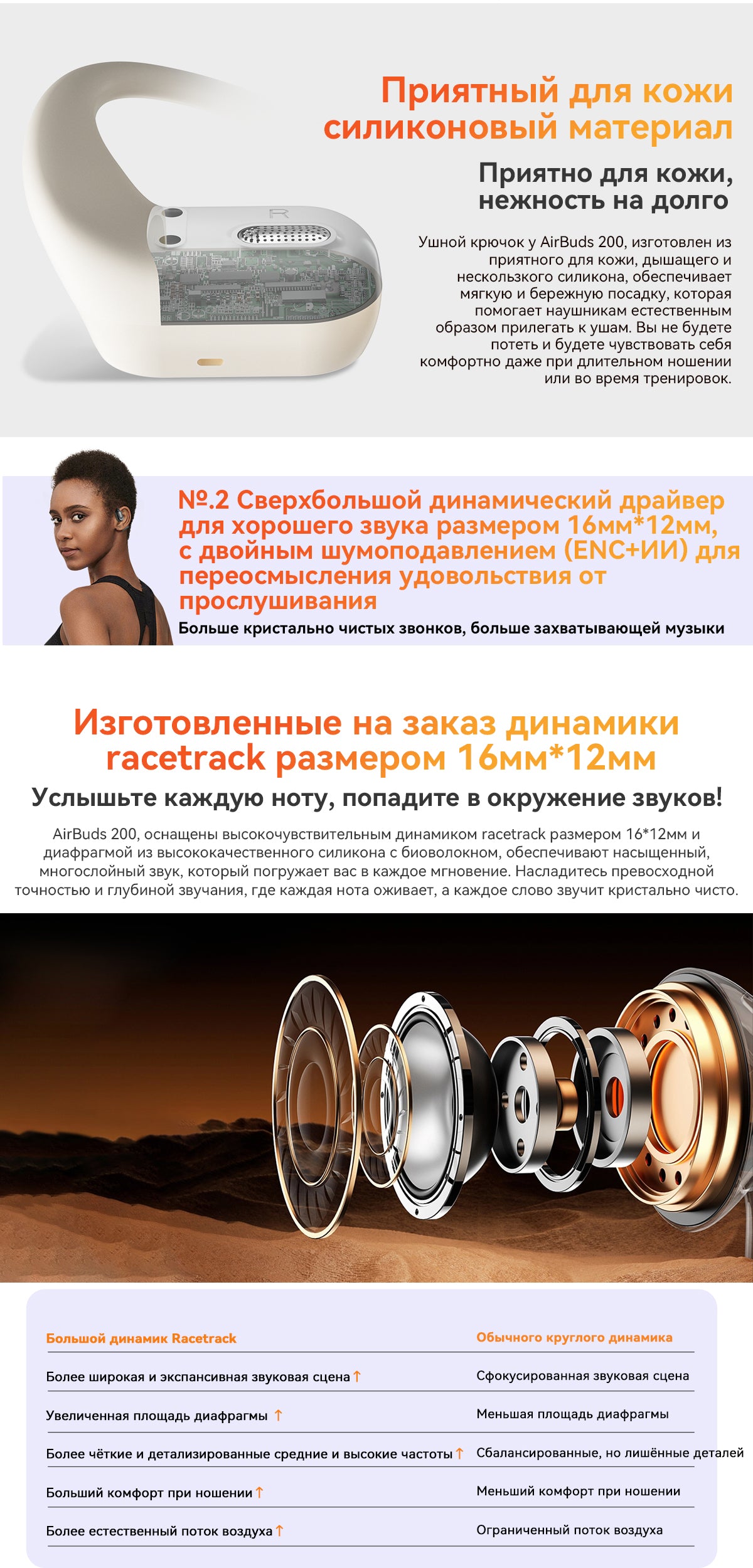 Blackview Airbuds 200 IP68 Водонепроницаемые Открытые TWS Наушники