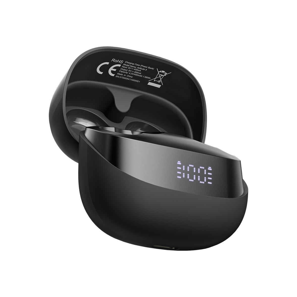 Blackview AirBuds 9 Smart LED Power Display PNC Noise Reduction Sleep Mode In-ear TWS Earbuds