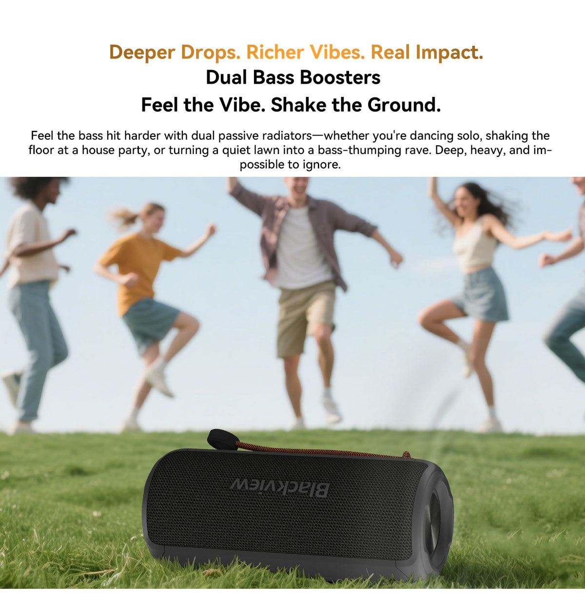 Blackview AuraBass 3 Bluetooth-Lautsprecher