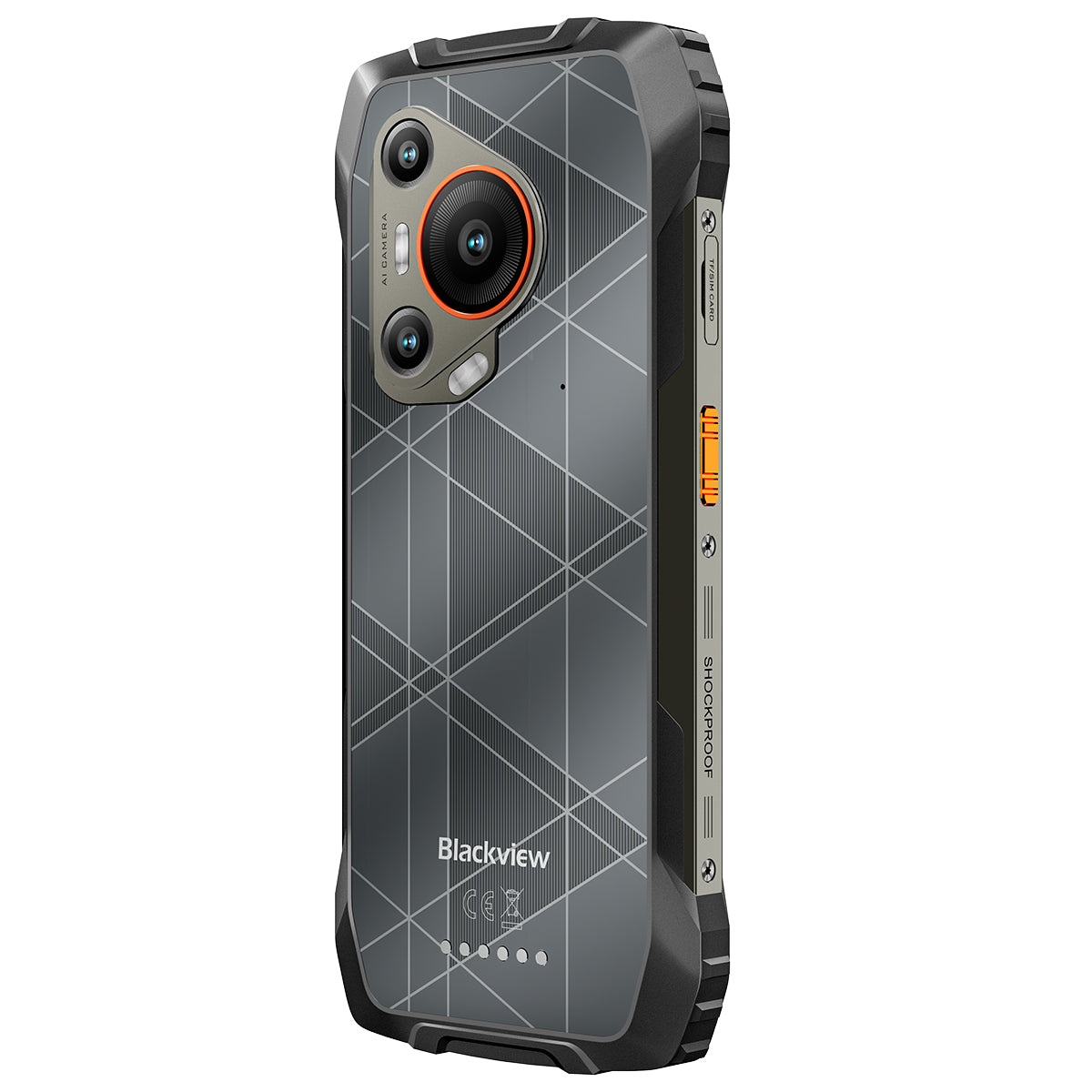 Blackview BL7000 6.78-inch 8+256GB/512GB MediaTek Dimensity 6300 50MP+20MP Night Vision Camera 7500mAh 5G AI Rugged Phone