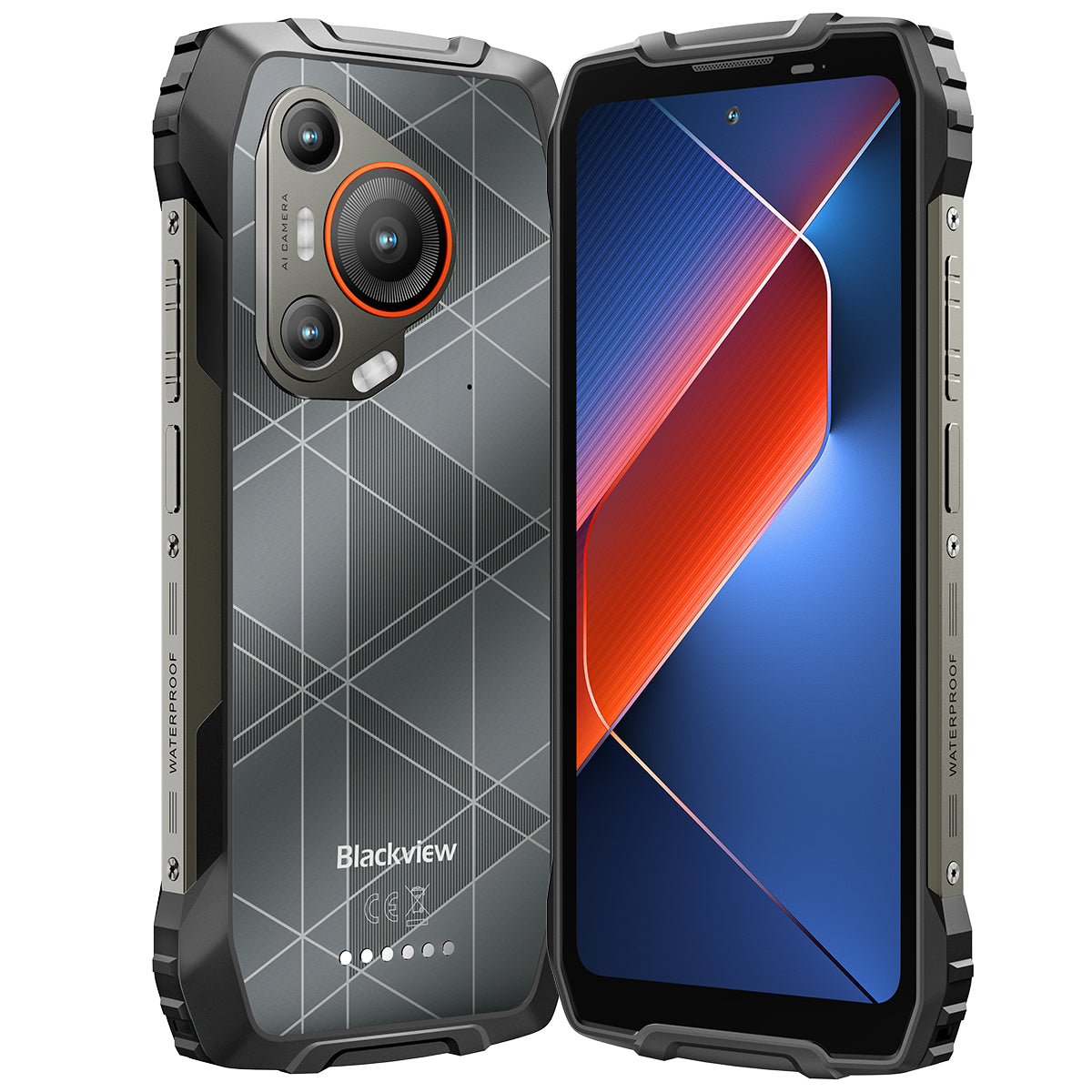 Blackview BL7000 6.78-inch 8+256GB/512GB MediaTek Dimensity 6300 50MP+20MP Night Vision Camera 7500mAh 5G AI Rugged Phone