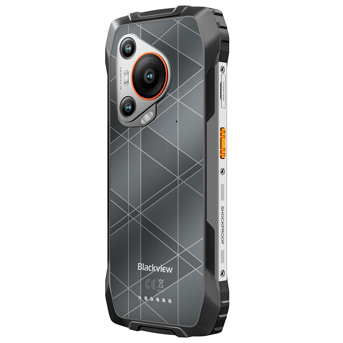 Blackview BL7000 6.78-inch 8+256GB/512GB MediaTek Dimensity 6300 50MP+20MP Night Vision Camera 7500mAh 5G AI Rugged Phone