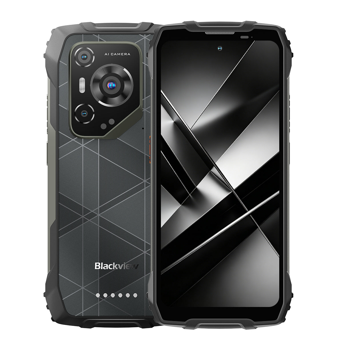 Blackview BL7000 Pro 6,78palcový 8+256GB/512GB MediaTek Dimensity 6300 50MP+20MP noční vidění kamera 7500mAh 5G AI odolný telefon