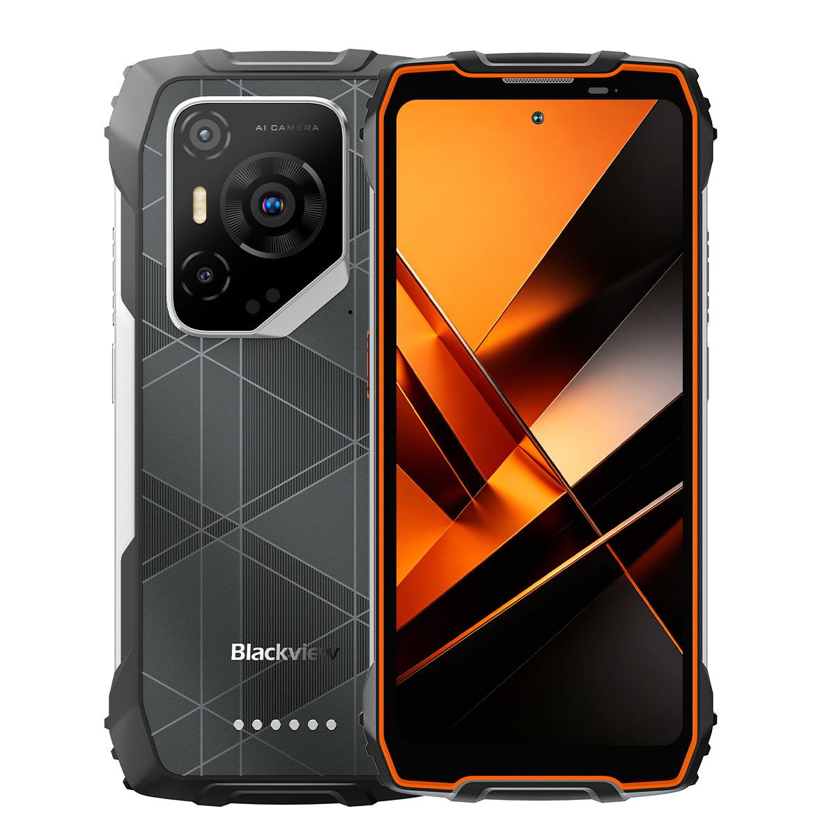 Blackview BL7000 Pro 6,78palcový 8+256GB/512GB MediaTek Dimensity 6300 50MP+20MP noční vidění kamera 7500mAh 5G AI odolný telefon