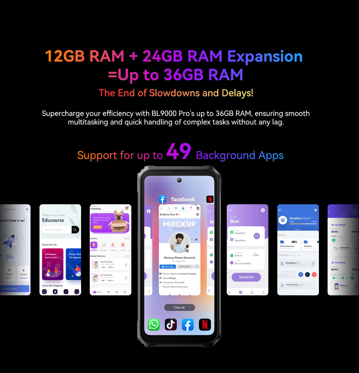 Blackview BL9000 Pro 5G Thermal Imaging Camera Rugged Phone