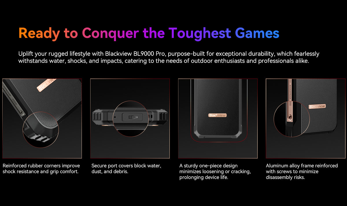 Blackview BL9000 Pro 5G Thermal Imaging Camera Rugged Phone