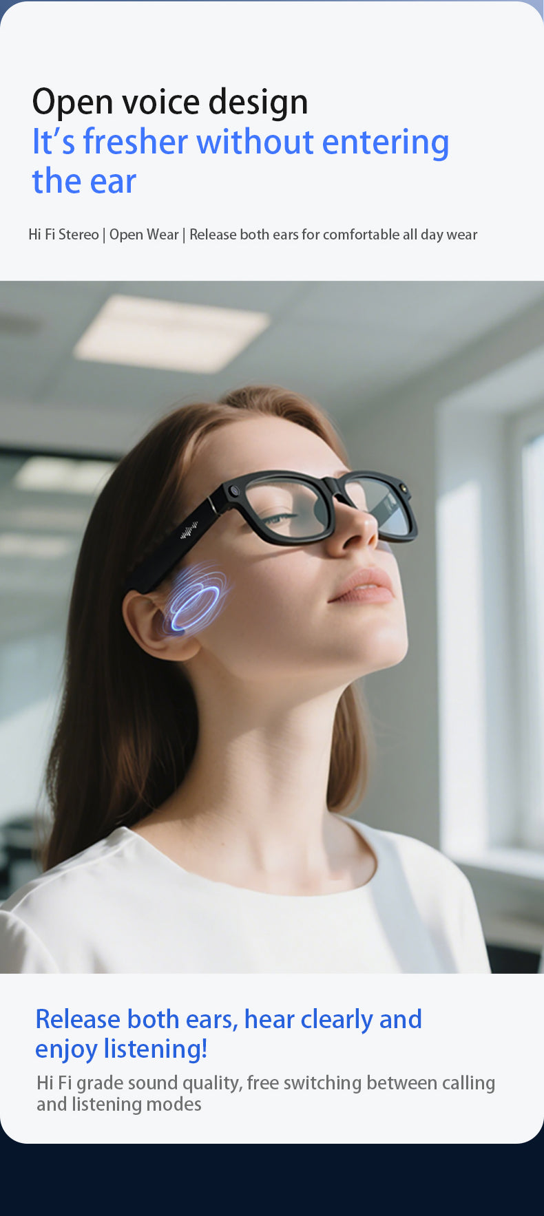 Blackview BV100 AI Shooting Glasses