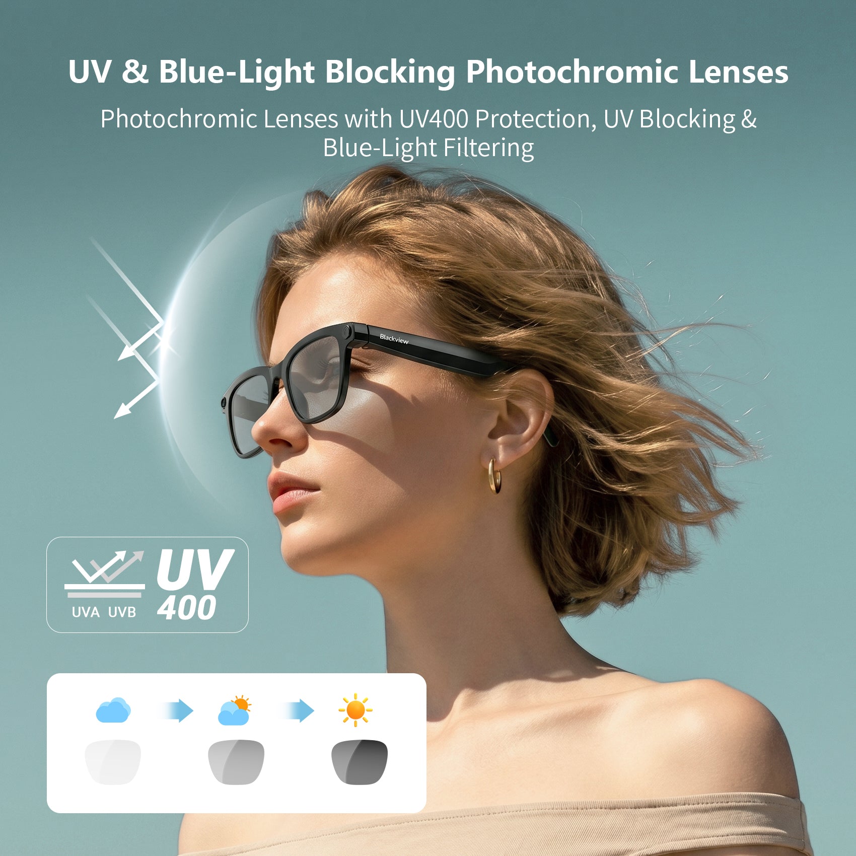 Blackview BV300 AI Shooting Glasses