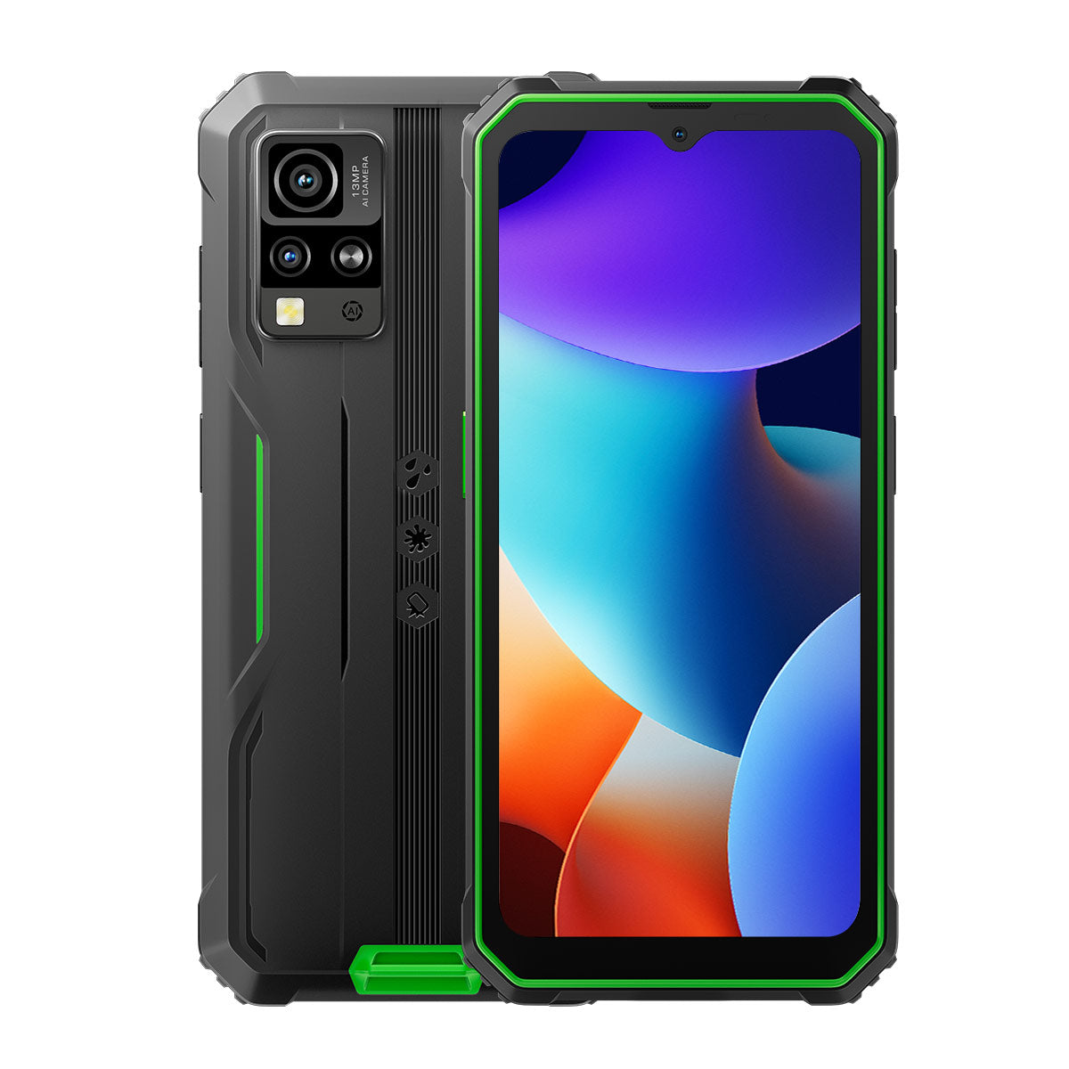 Blackview BV4800 Pro 6.56-Inch Unisoc T606 Octa-core 4+128GB 5180mAh 4G Rugged Phone
