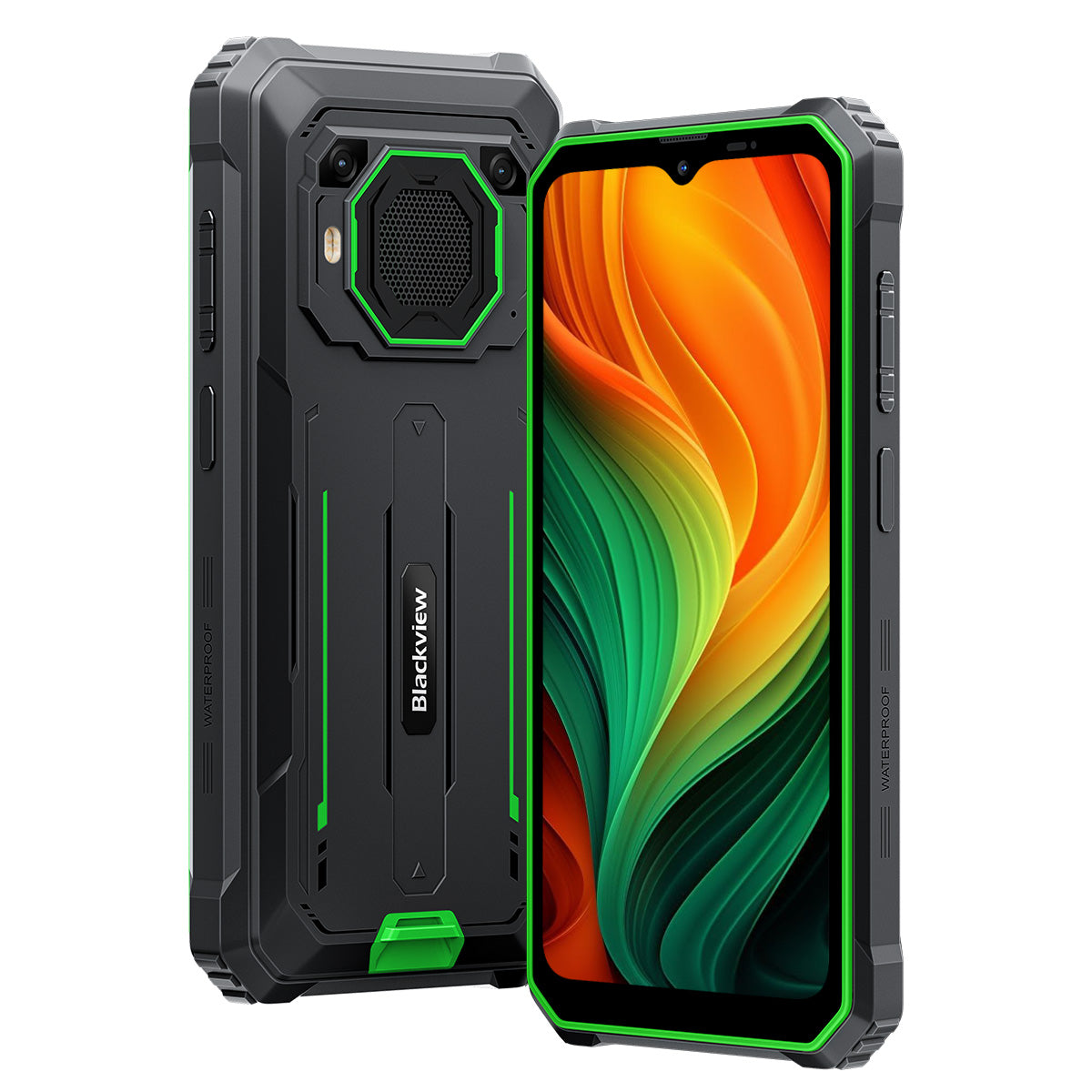Blackview BV6200 Plus 6.56-Inch 90Hz Display 8+128/256GB 11000mAh Loud Speaker 4G Rugged Phone