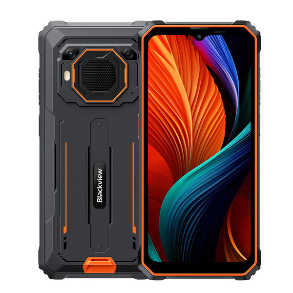 Blackview BV6200 Plus 6.56 Polegadas 90Hz Display 8+256GB 11000mAh Alto-Falante Ruggedized Telemóvel