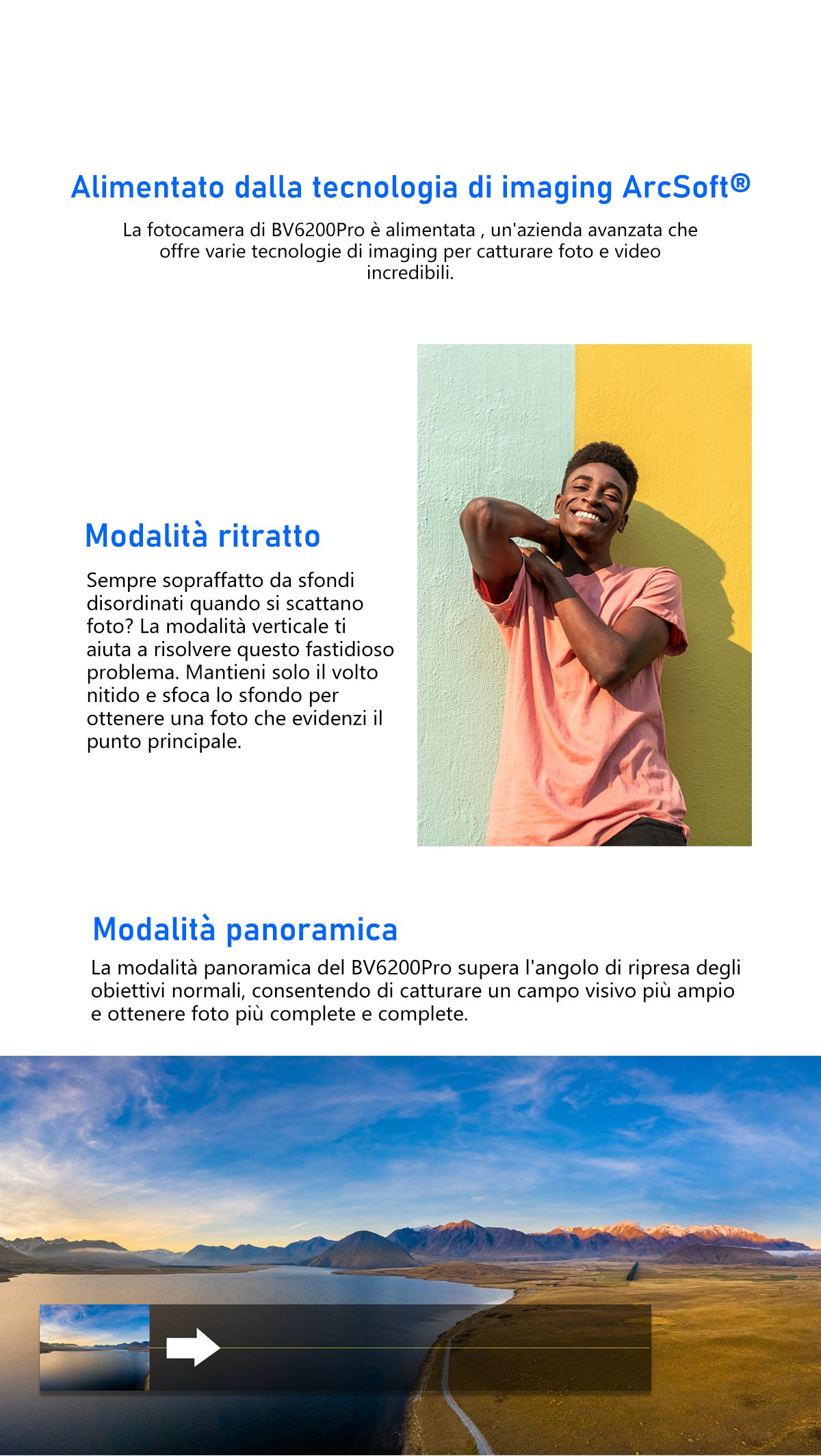 Telefono Rugged Blackview BV6200 Pro con Altoparlante Potente