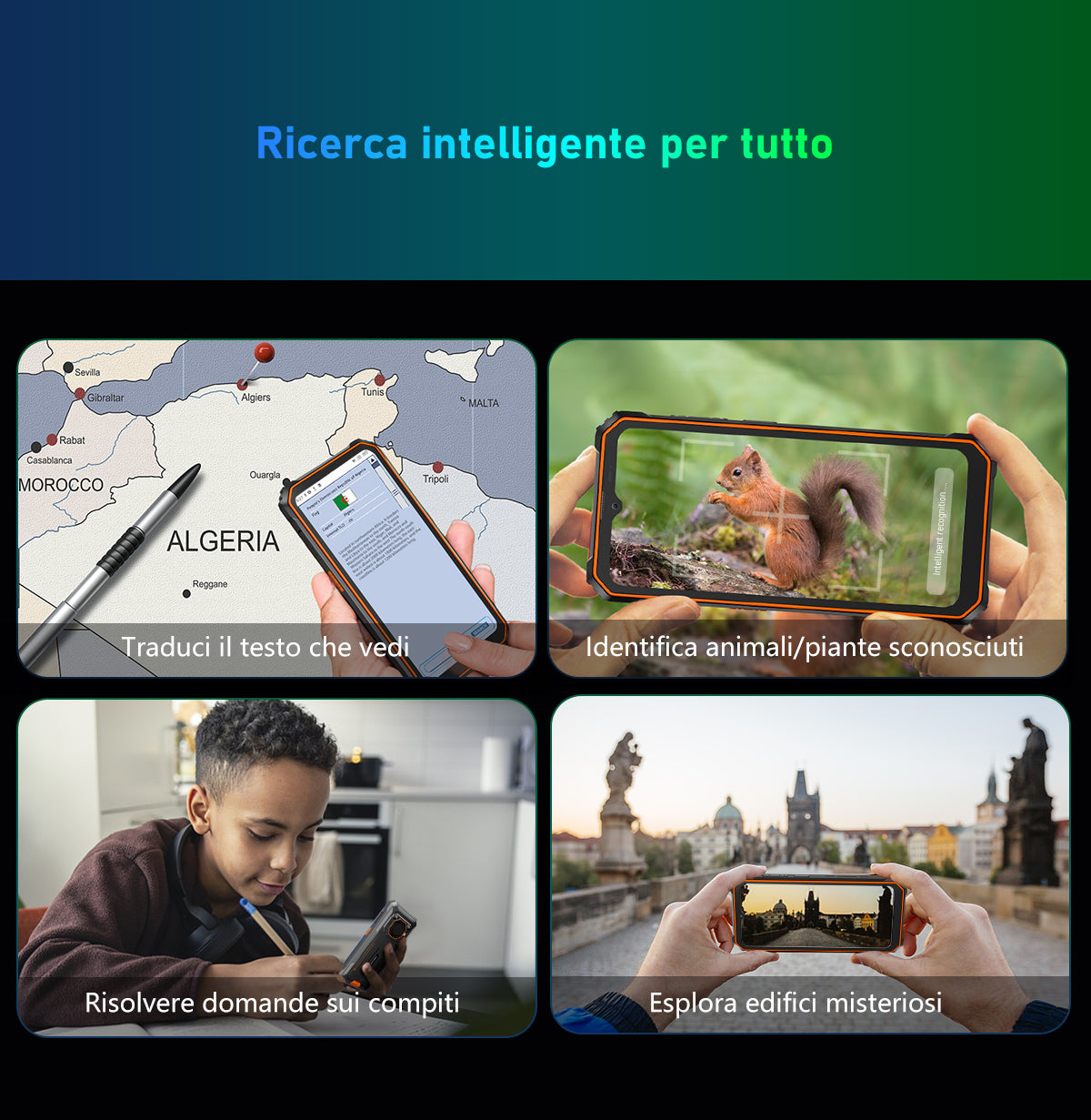 Telefono Rugged Blackview BV6200 Pro con Altoparlante Potente