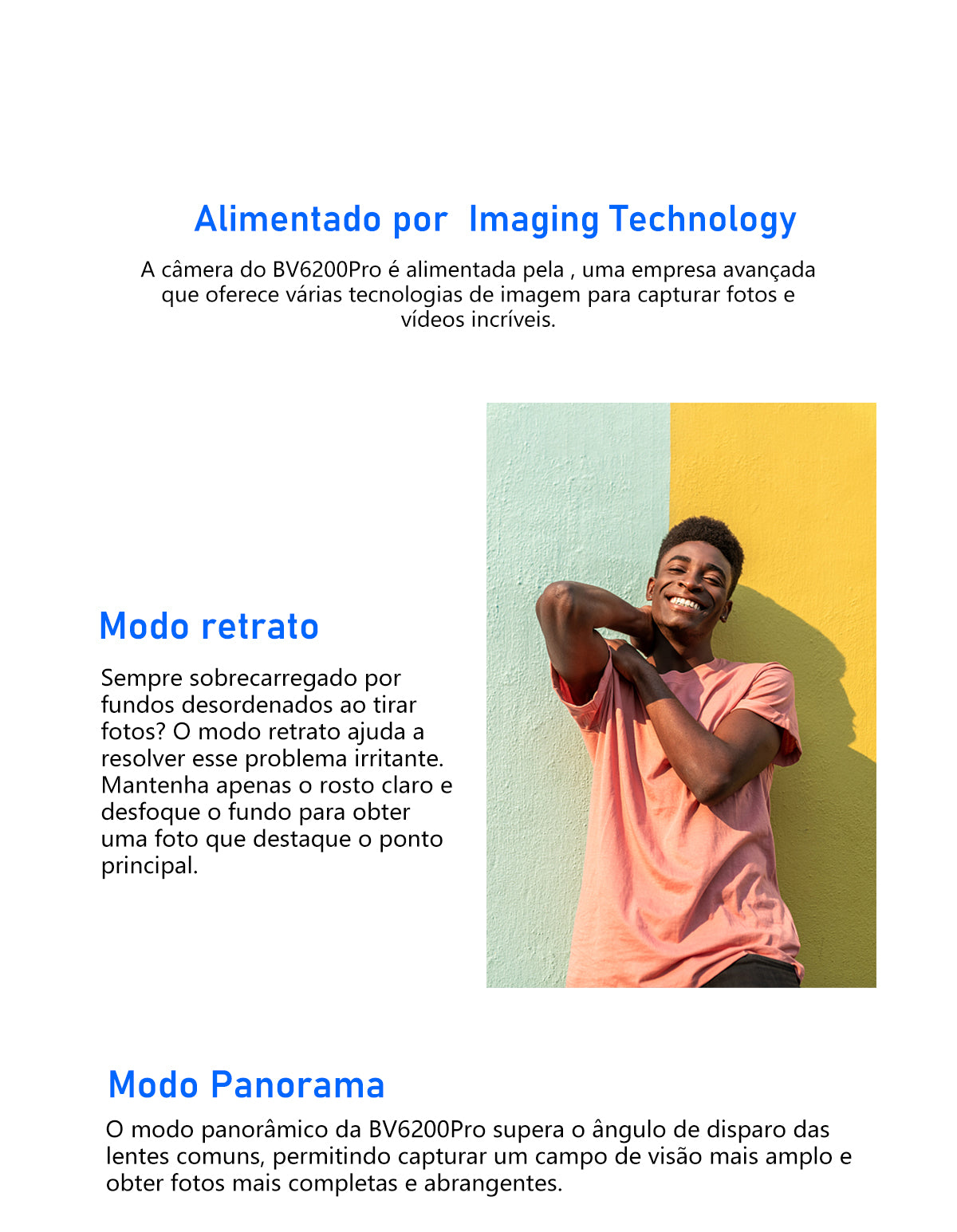 Telemóvel Rugged Blackview BV6200 Pro com Alto-Falante