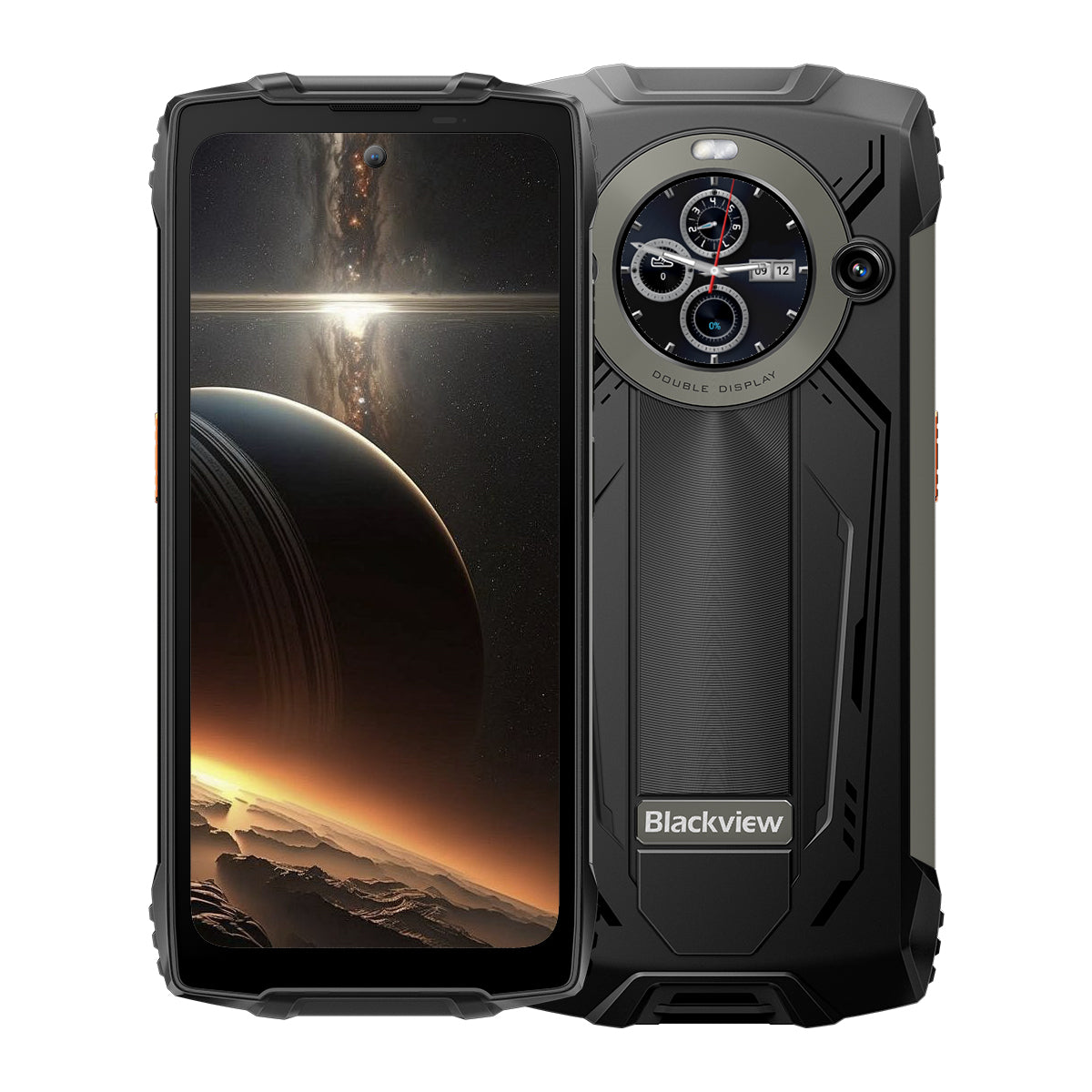Blackview BV8200 6.5" 120Hz Main & 1.3" Secondary Display 12+256GB Built-in 170LM Flashlight 8800mAh Rugged 4G Cellphone