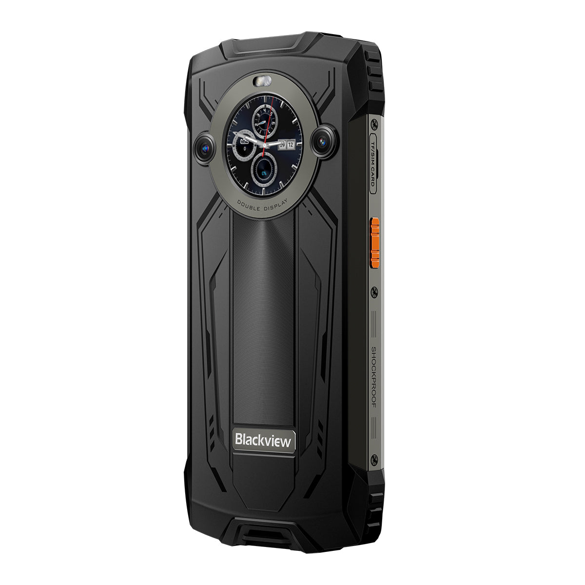 Blackview BV8200 6.5" 120Hz Main & 1.3" Secondary Display 12+256GB Built-in 170LM Flashlight 8800mAh Rugged 4G Cellphone
