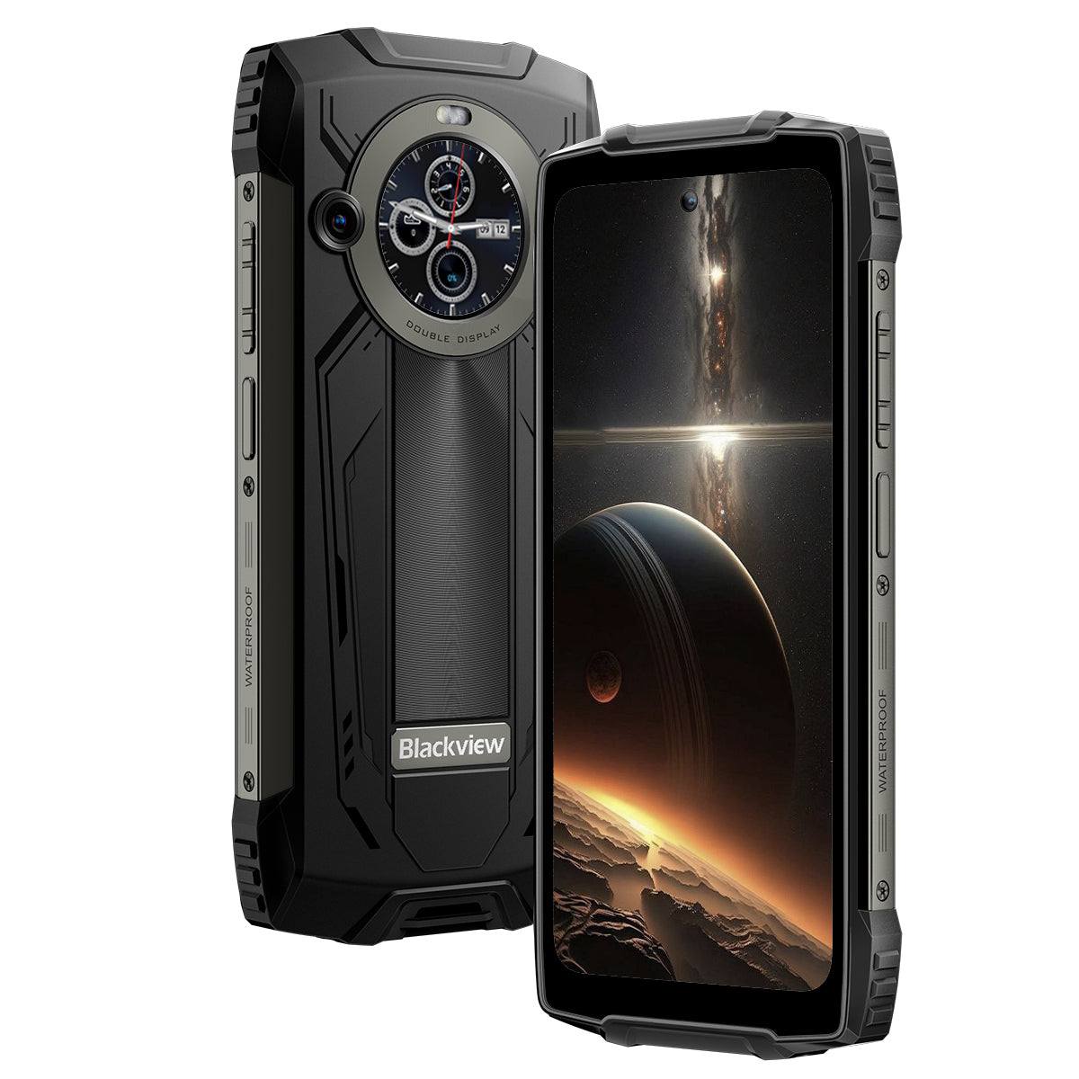 Blackview BV8200 6.5" 120Hz Main & 1.3" Secondary Display 12+256GB Built-in 170LM Flashlight 8800mAh Rugged 4G Cellphone
